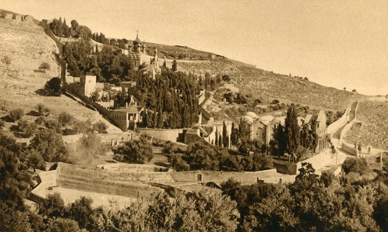 Jerusalém - Getsêmani, c1918-c1939. de Unbekannt