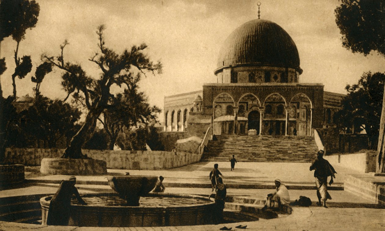 Jerusalém - Mesquita de Omar, c1918-c1939. de Unbekannt