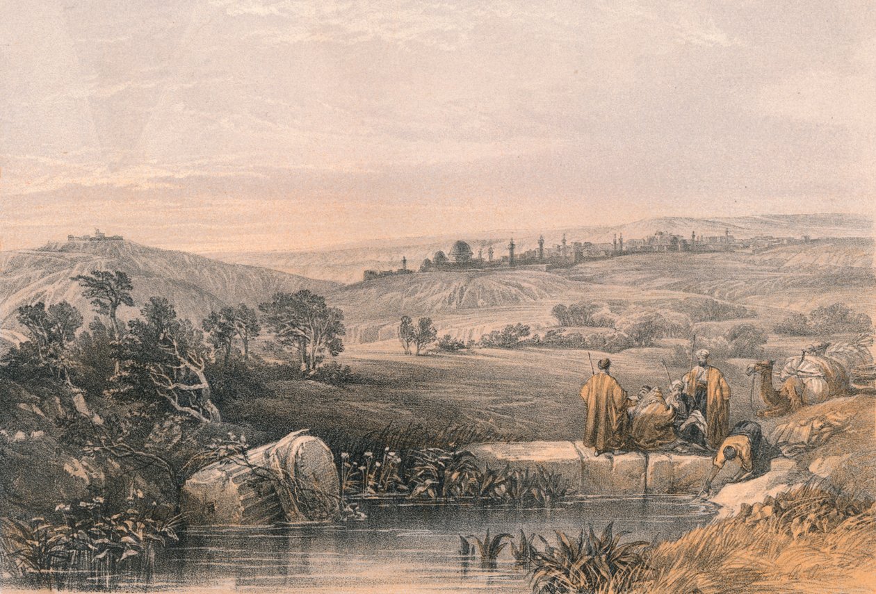 Jerusalém do norte, 1855. de Unbekannt