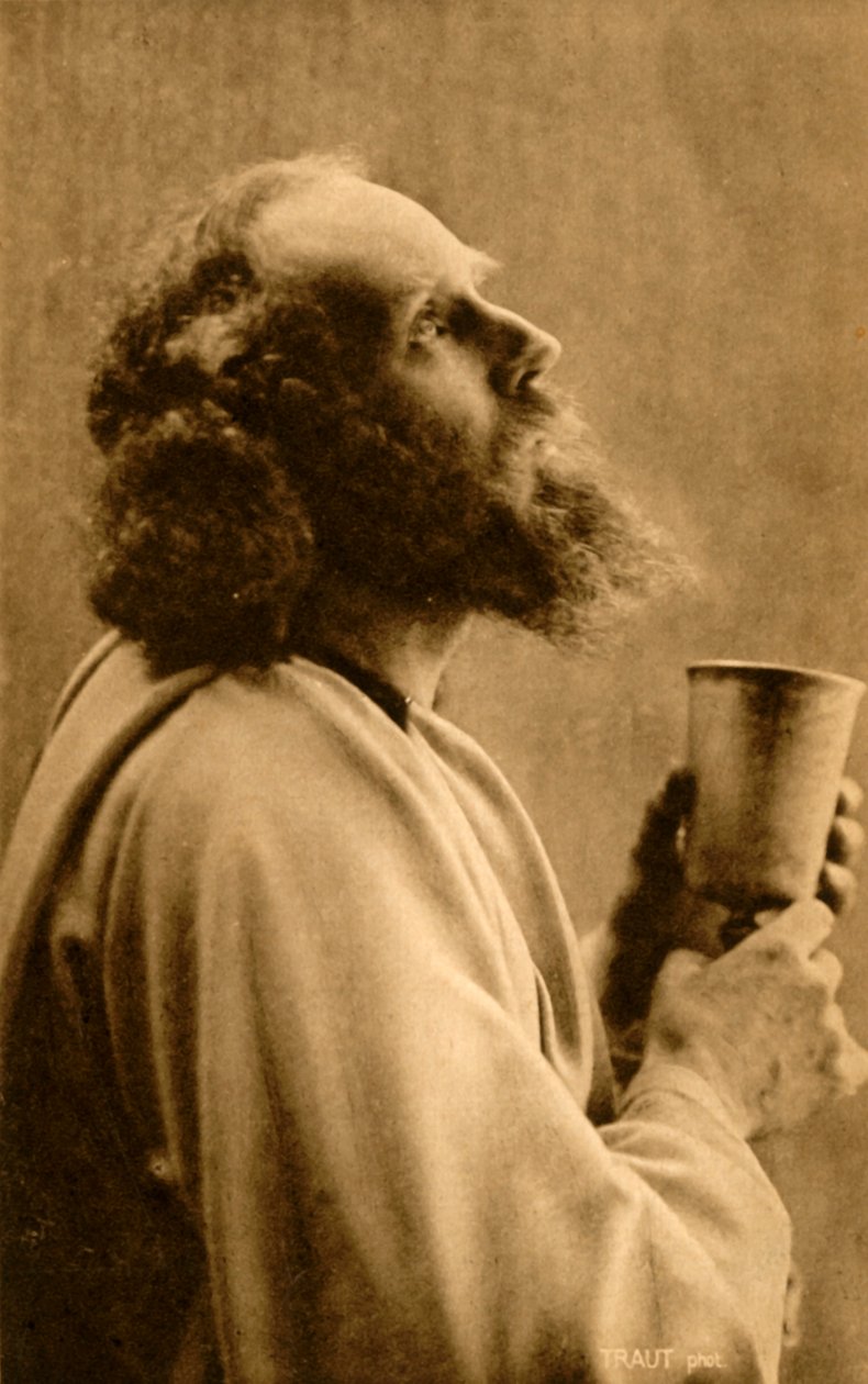 Jesus na Última Ceia, 1922. de Unbekannt