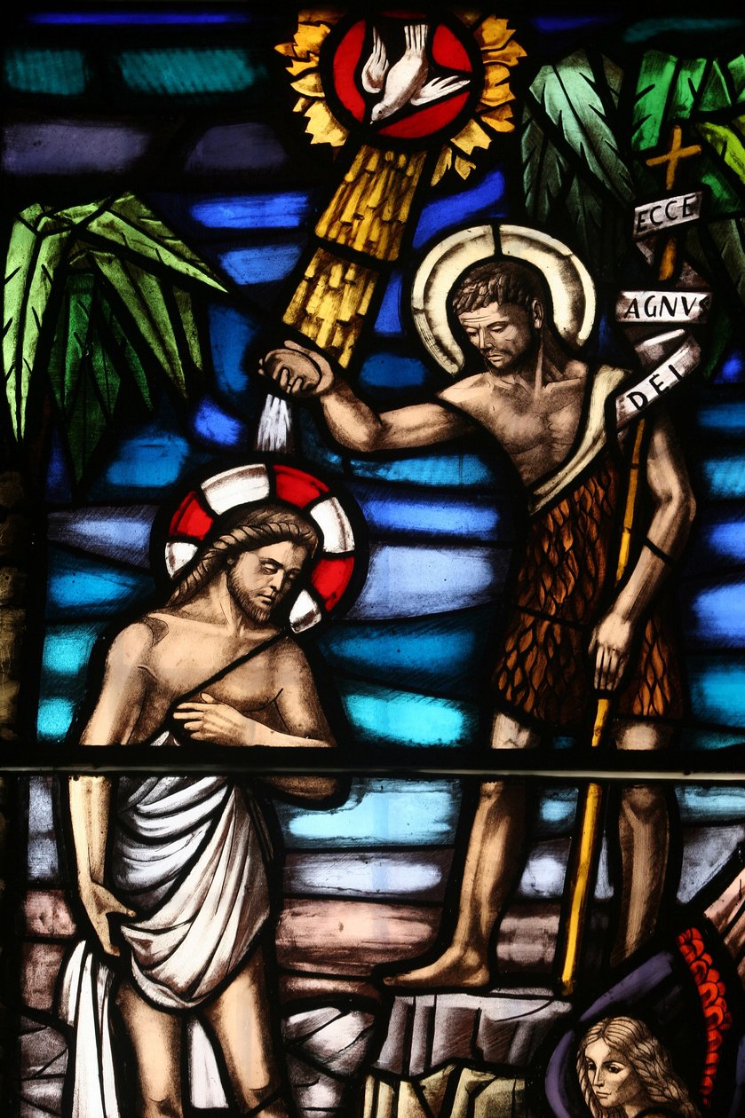O batismo de Jesus, Itália de Unbekannt