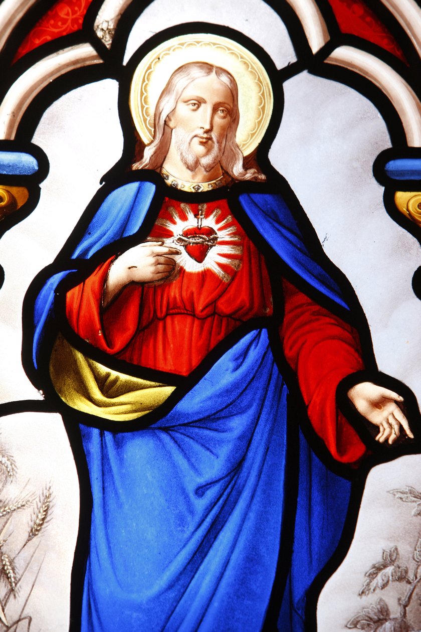 O coração sagrado de Jesus, Paris, França de Unbekannt