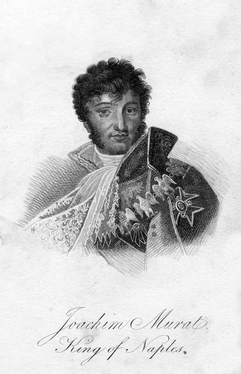 Joachim Murat, rei de Nápoles, século XIX de Unbekannt