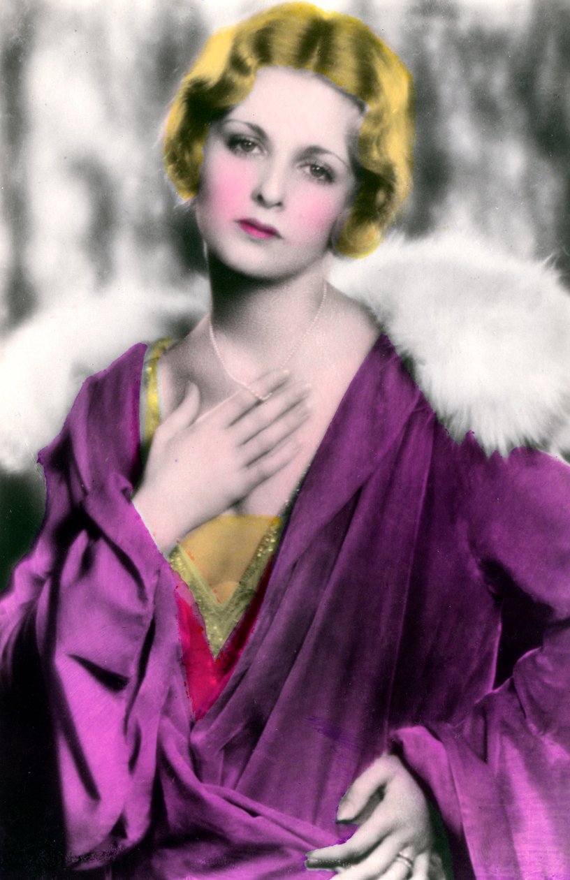 Joan Bennett 1910-1990. Atriz americana, século XX de Unbekannt
