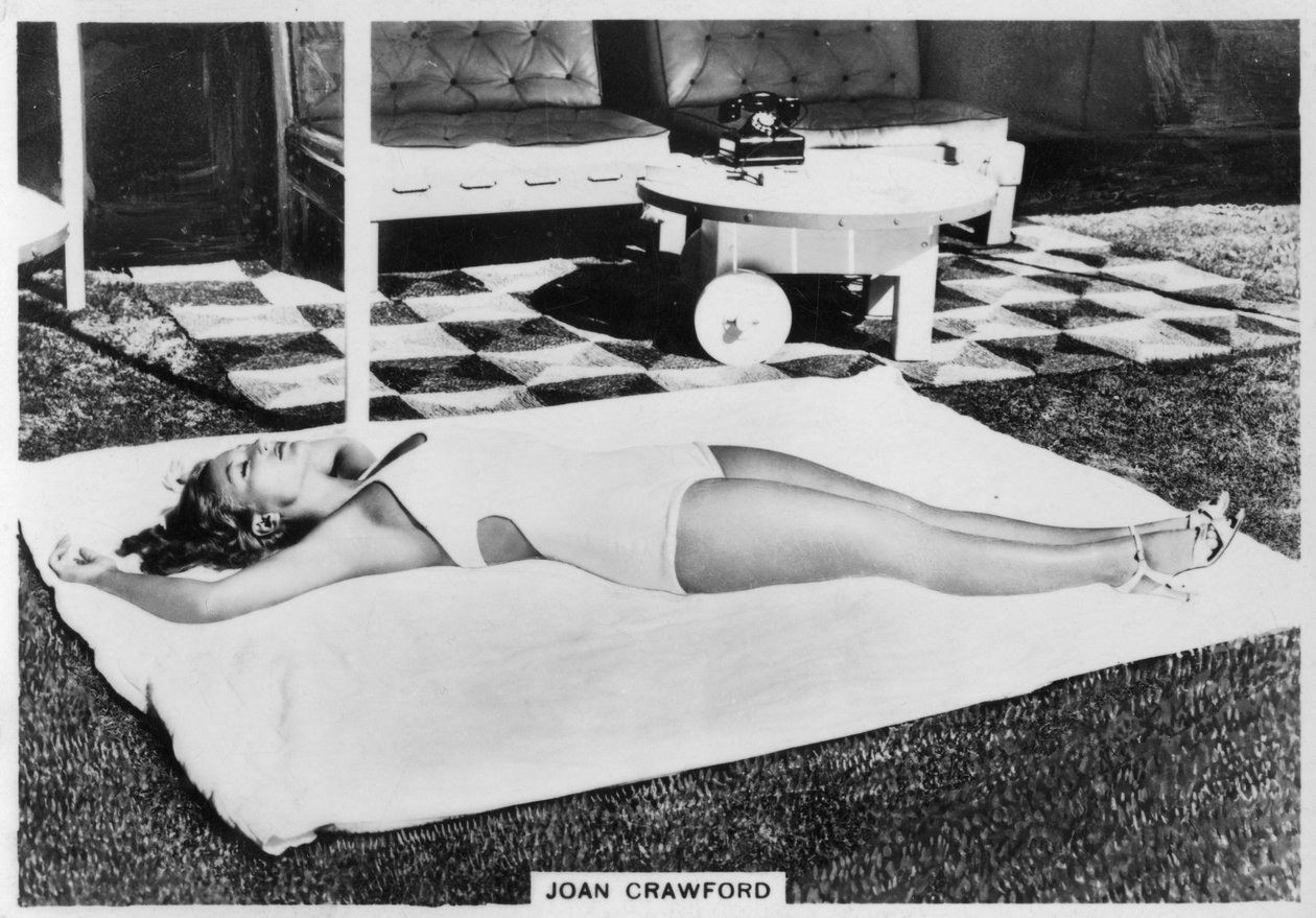 Joan Crawford, atriz e estrela de cinema americana, 1938 de Unbekannt