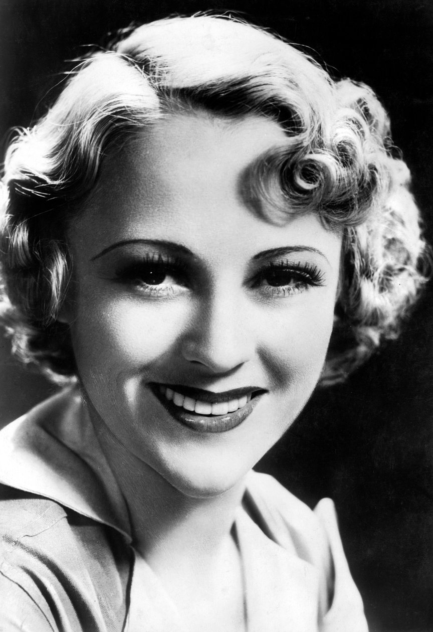 Joan Fontaine b. 1917, atriz americana, c1930s-c1940s de Unbekannt