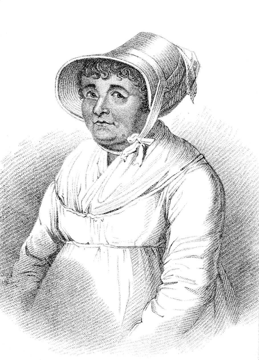Joanna Southcott c1750-1814, fanático místico e religioso inglês de Unbekannt