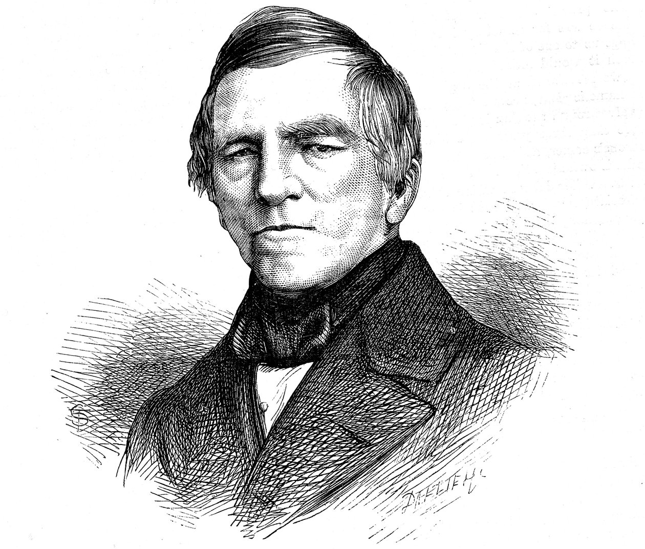 Johann Franz Encke, astrônomo alemão do século XIX de Unbekannt