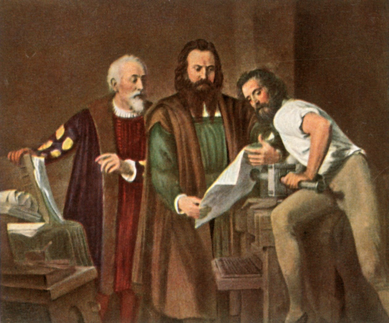 Johann Gutenberg 1400-1468, 1936. de Unbekannt