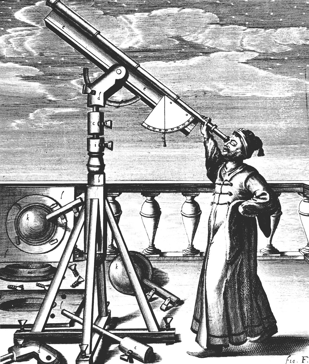 Johannes Hevelius, astrônomo alemão, 1647 de Unbekannt
