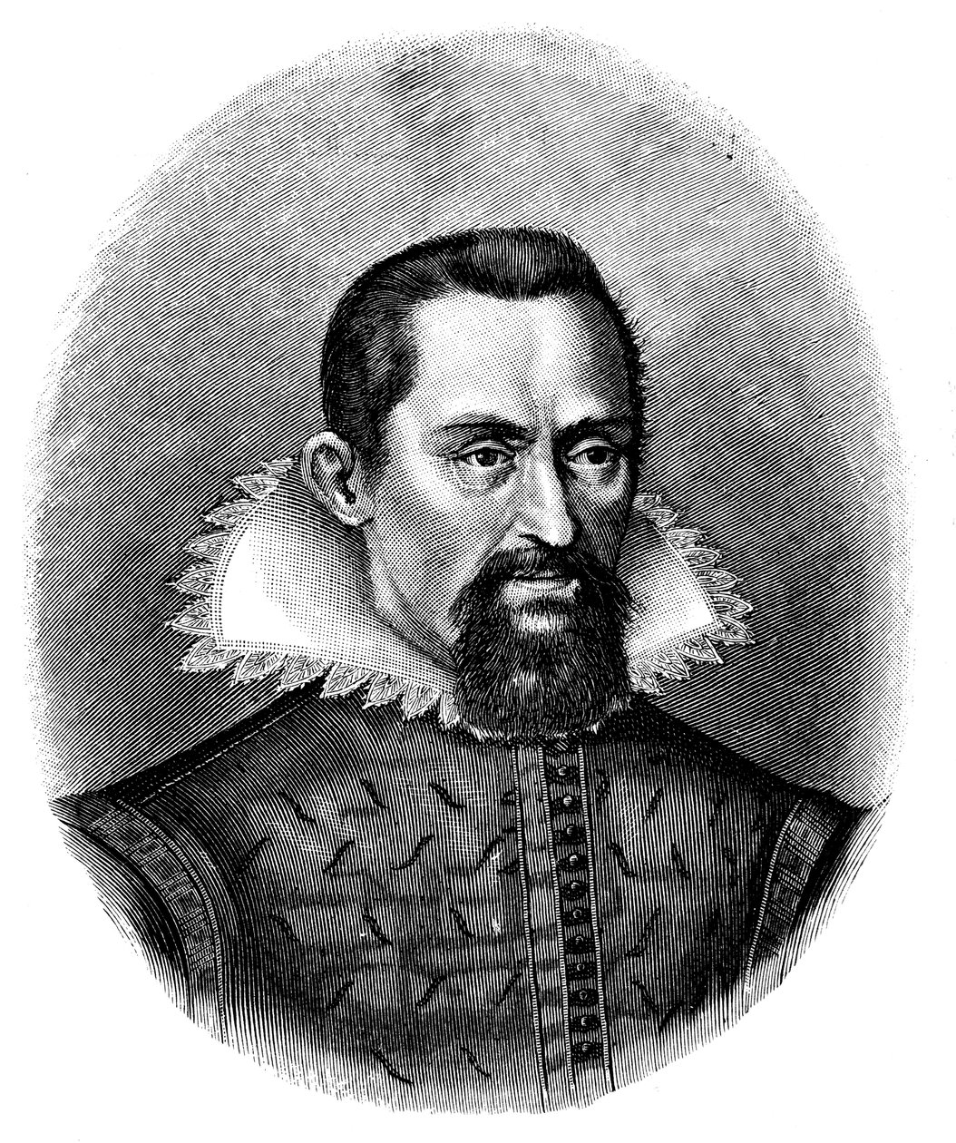 Johannes Kepler, astrônomo alemão, início do século XVII, c1903 de Unbekannt