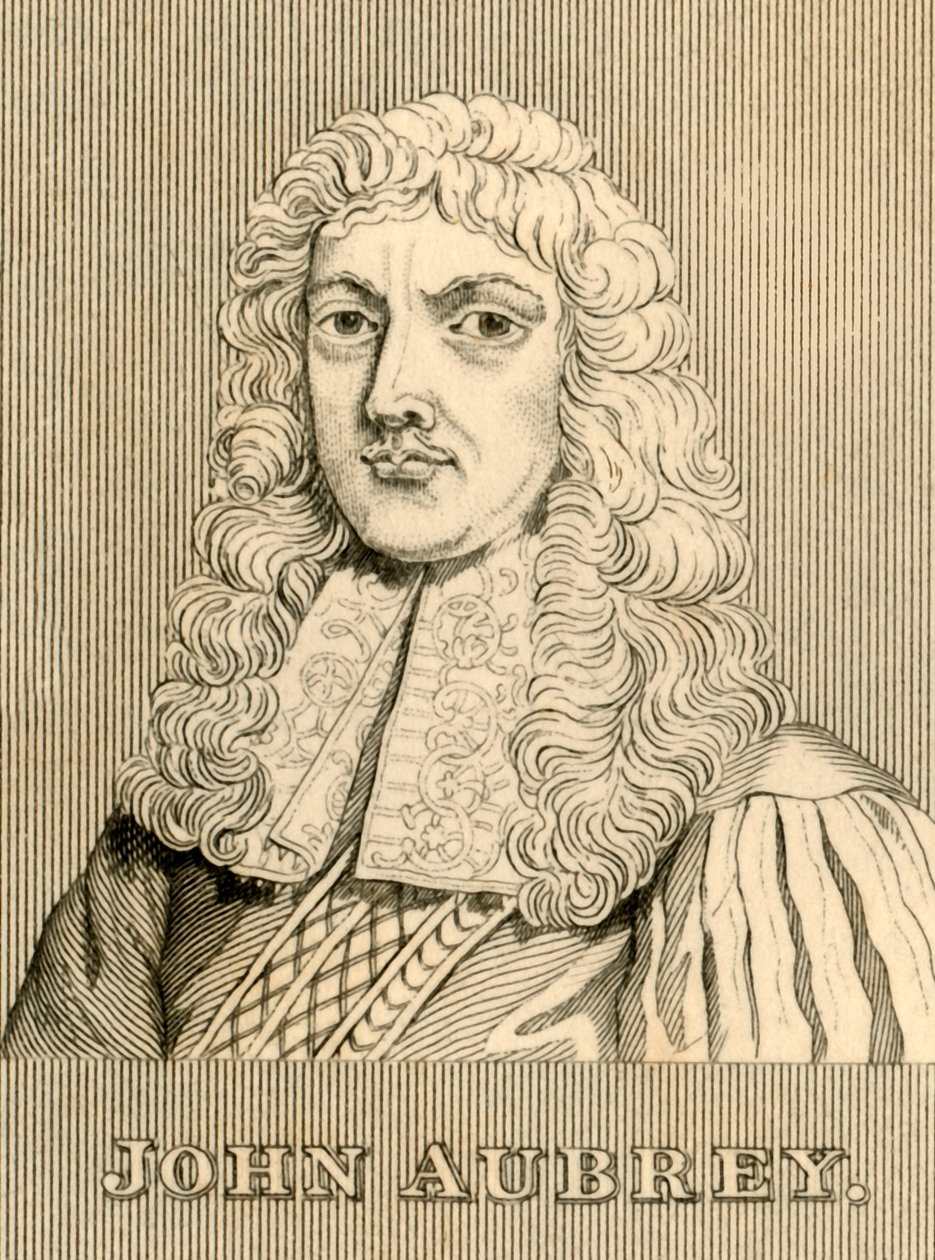 John Aubrey, 1626-1697, 1830. de Unbekannt