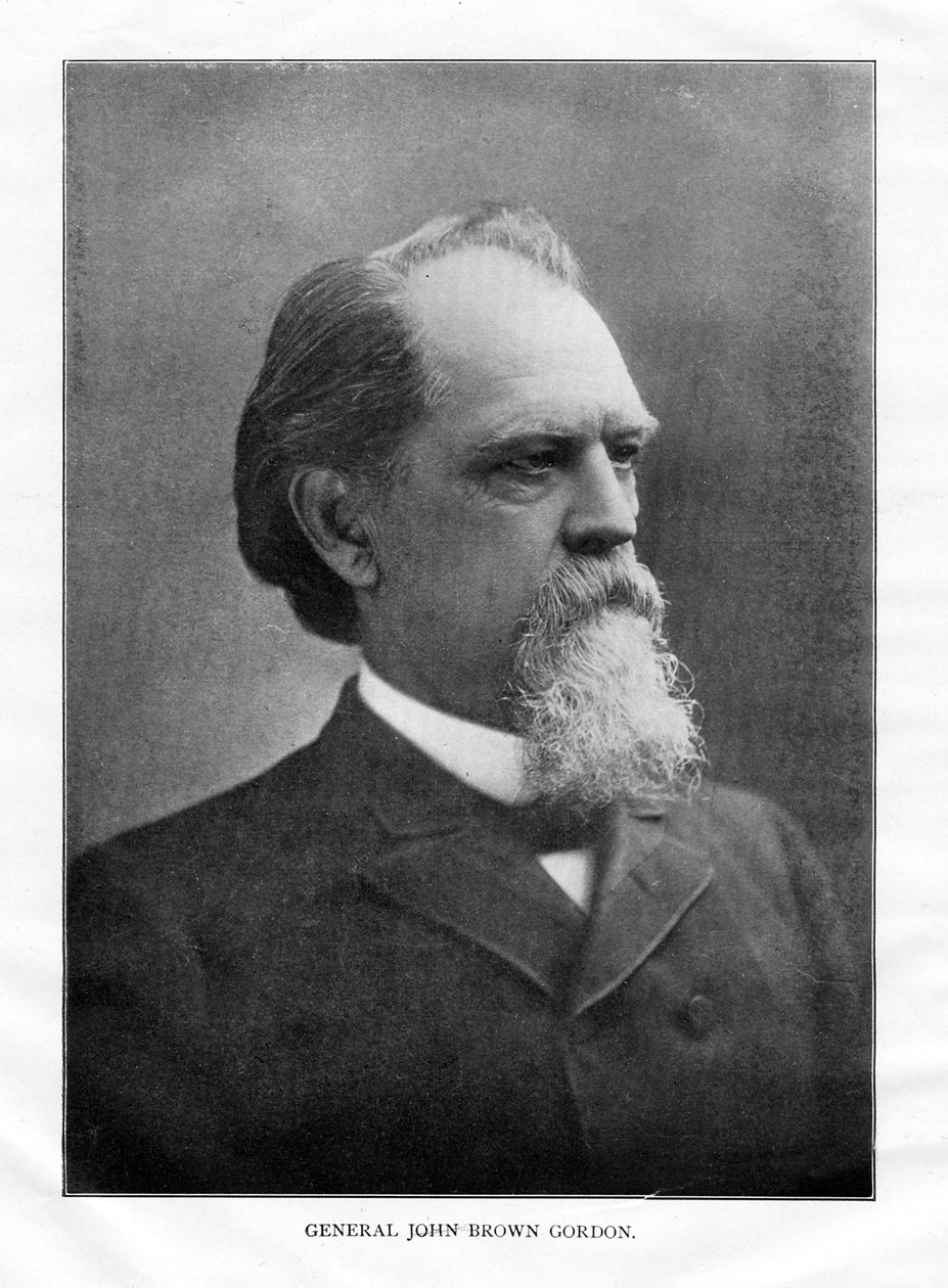 John Brown Gordon, soldado americano, final do século XIX de Unbekannt