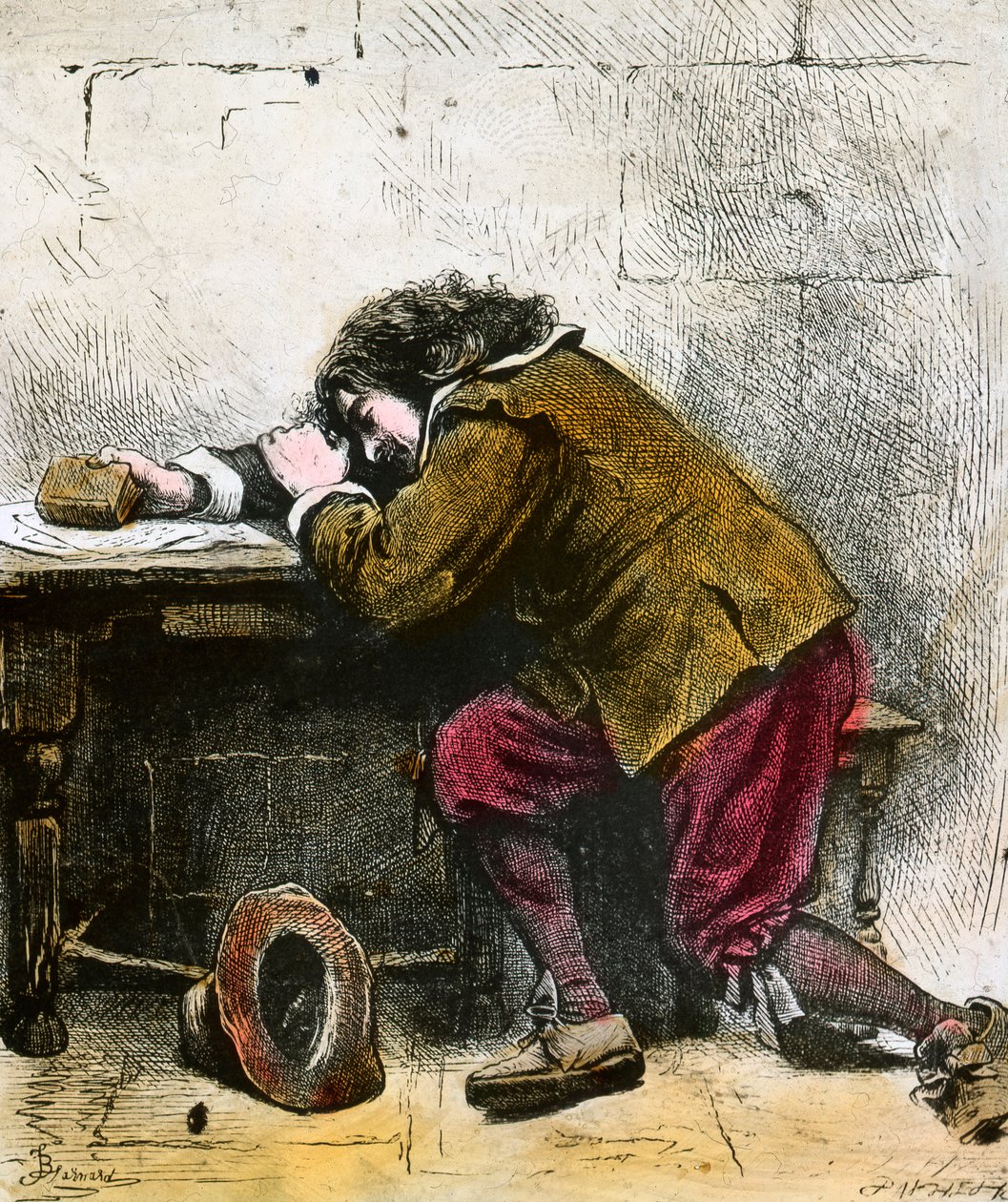 John Bunyan sonhando, século XVII, final do século XIX ou início do século XX de Unbekannt