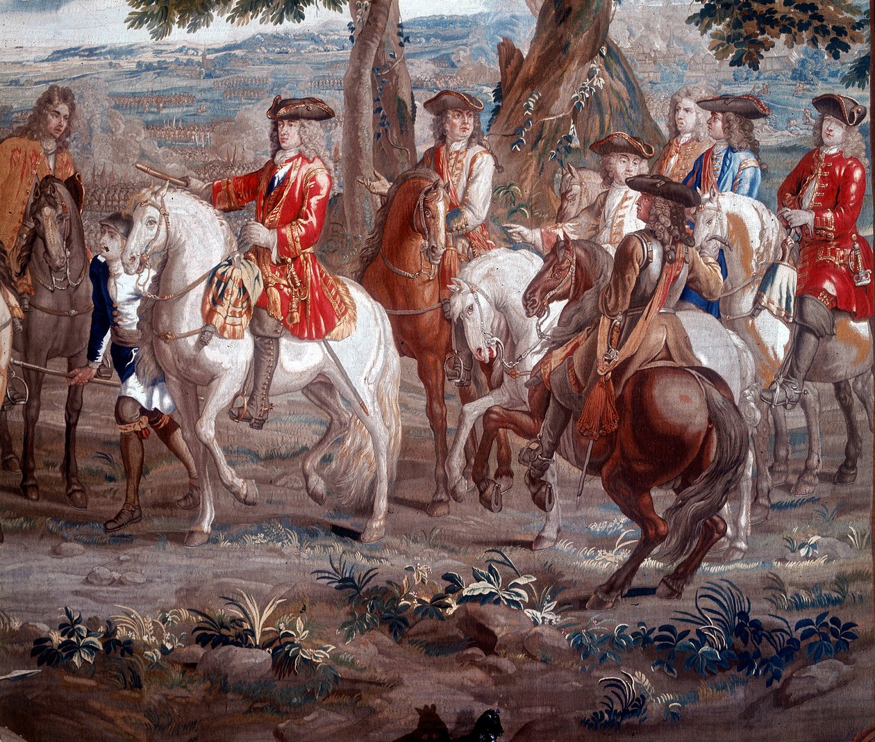 John Churchill, Duque de Marlborough 1650-1722 Soldado inglês, na Batalha de Blenheim, 1704 de Unbekannt