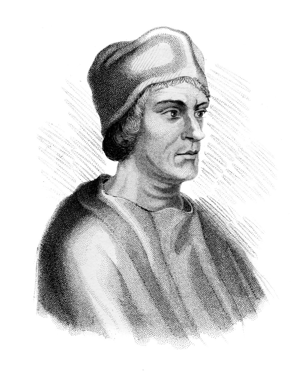 John Colet, clérigo inglês e pioneiro educacional, c1850 de Unbekannt