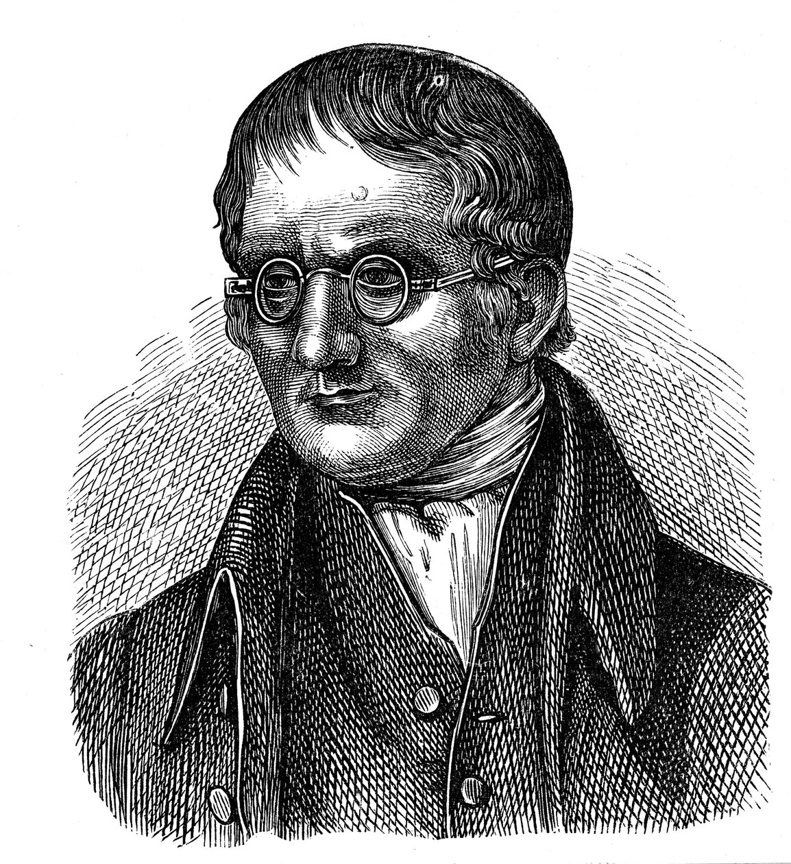 John Dalton, químico inglês, 1881 de Unbekannt