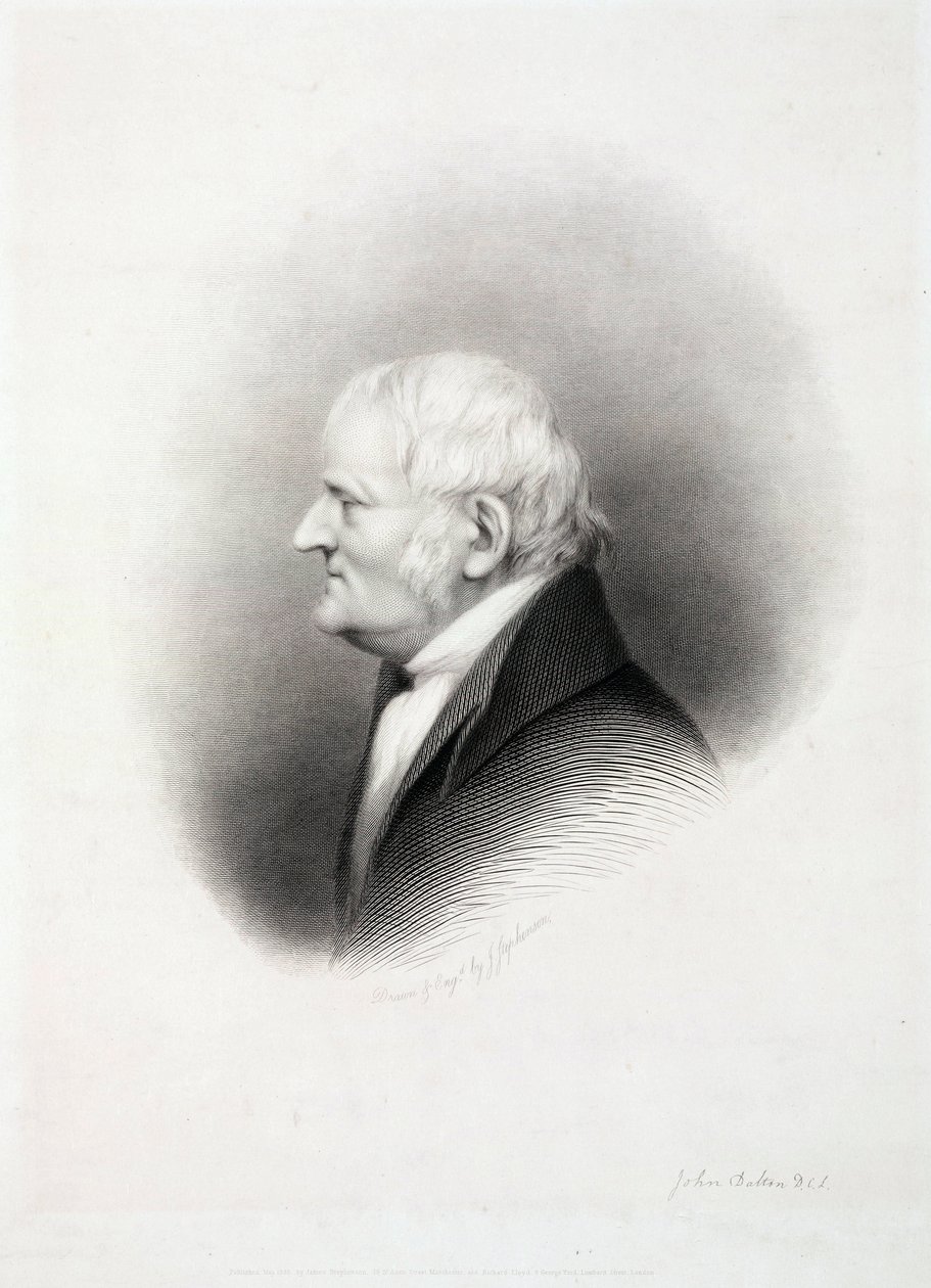 John Dalton, químico inglês, início do século XIX de Unbekannt