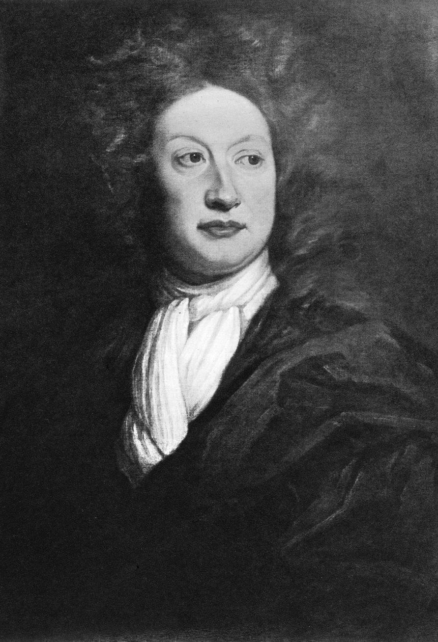 John Dryden, poeta inglês, crítico literário e dramaturgo, século XIX de Unbekannt