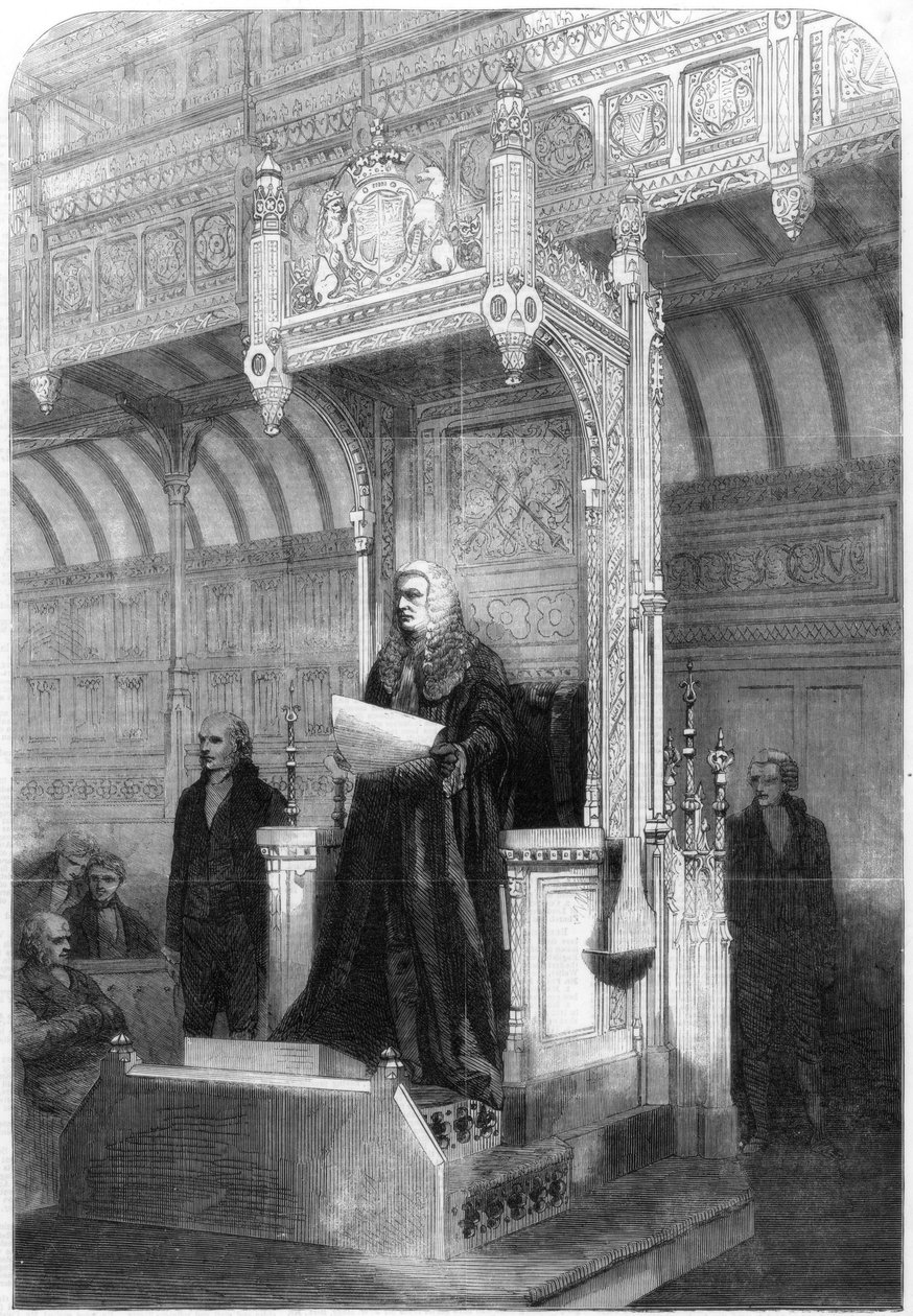 John Evelyn Denison, Presidente da Câmara dos Comuns, 1857 de Unbekannt
