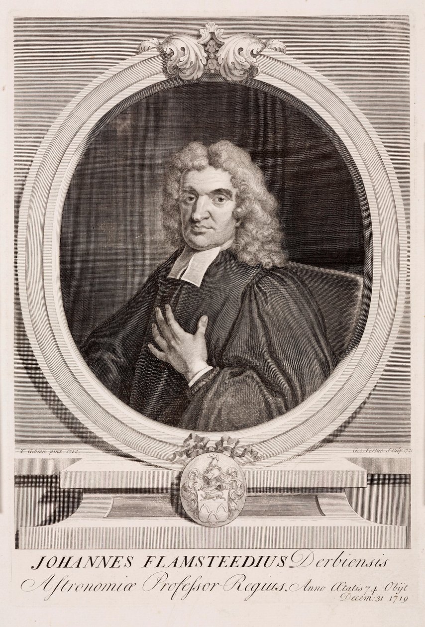 John Flamsteed, astrônomo de Unbekannt