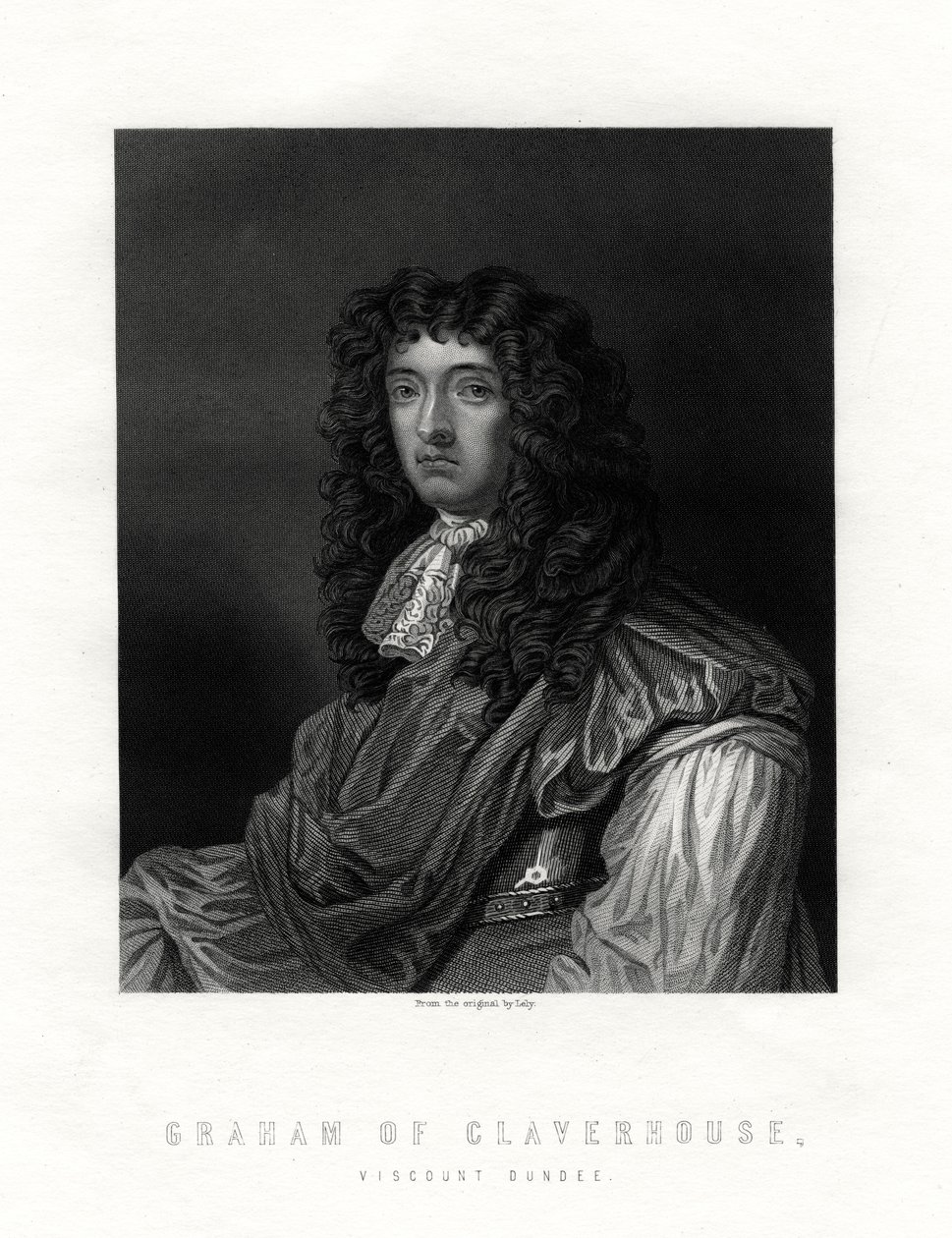 John Graham de Claverhouse, 1º Visconde Dundee c.1648-1689, século XIX de Unbekannt