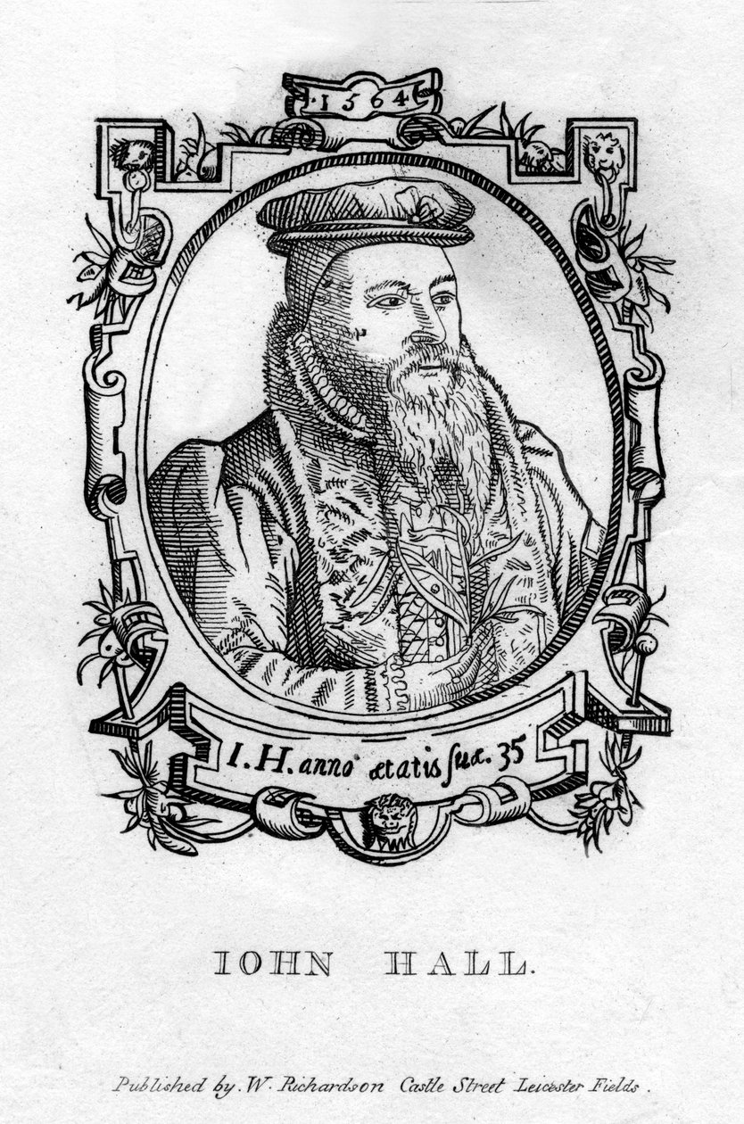 John Hall c1575-1635, médico inglês de Unbekannt