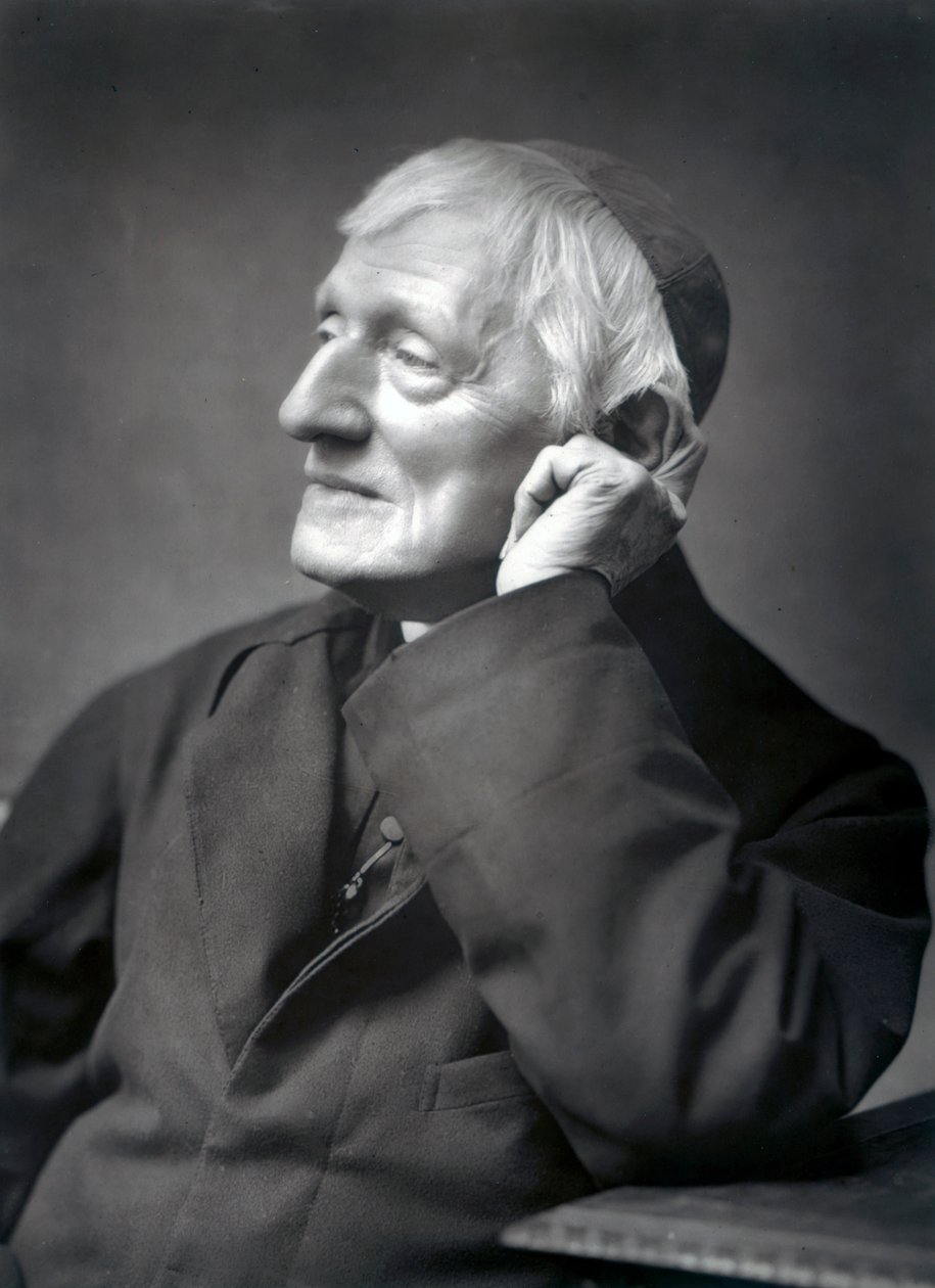 John Henry Newman, cardeal britânico, final do século XIX de Unbekannt