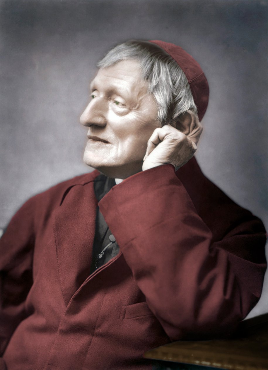 John Henry Newman, cardeal britânico, final do século XIX de Unbekannt
