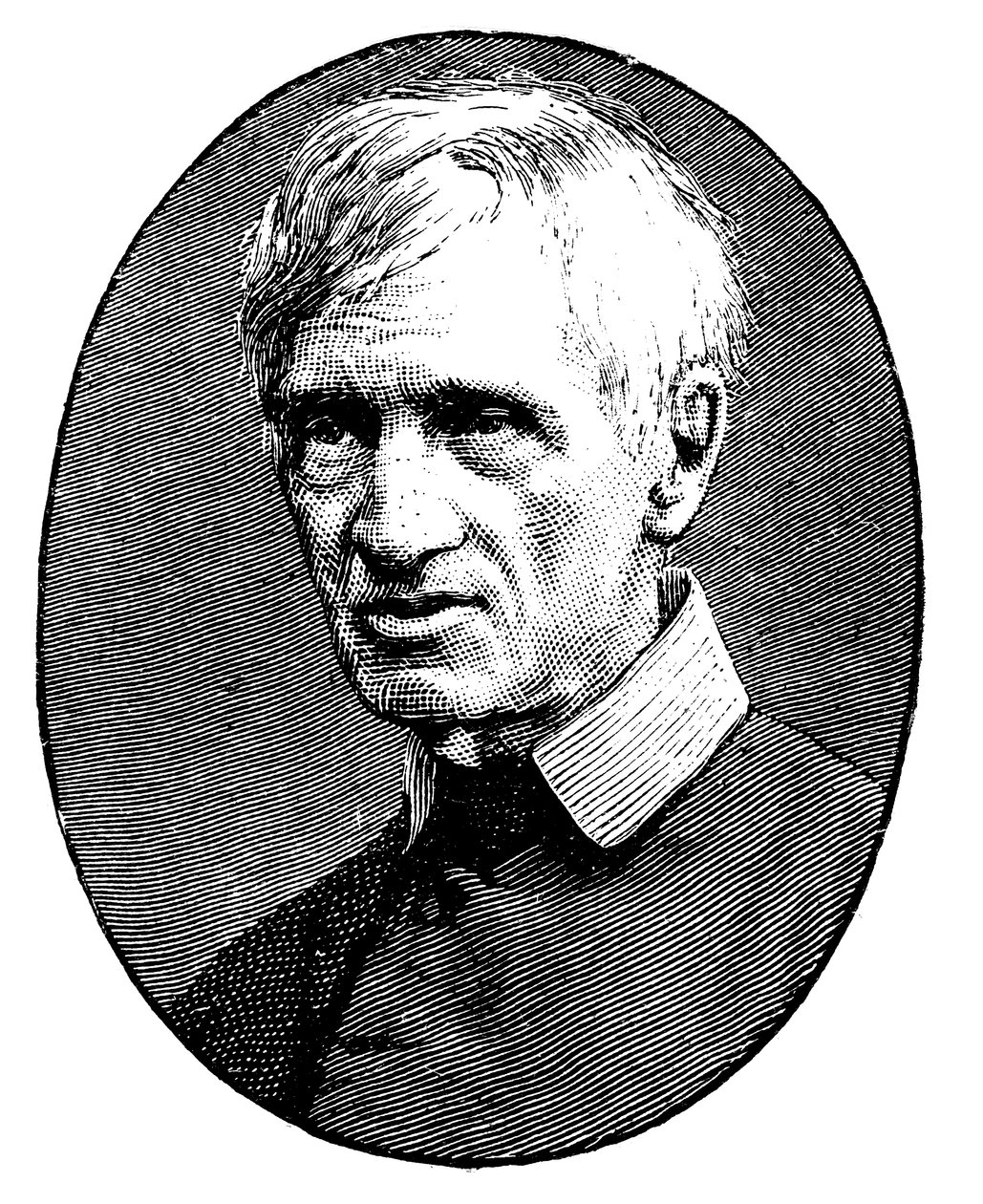 John Henry Newman na velhice, erudito e teólogo britânico, 1879 de Unbekannt