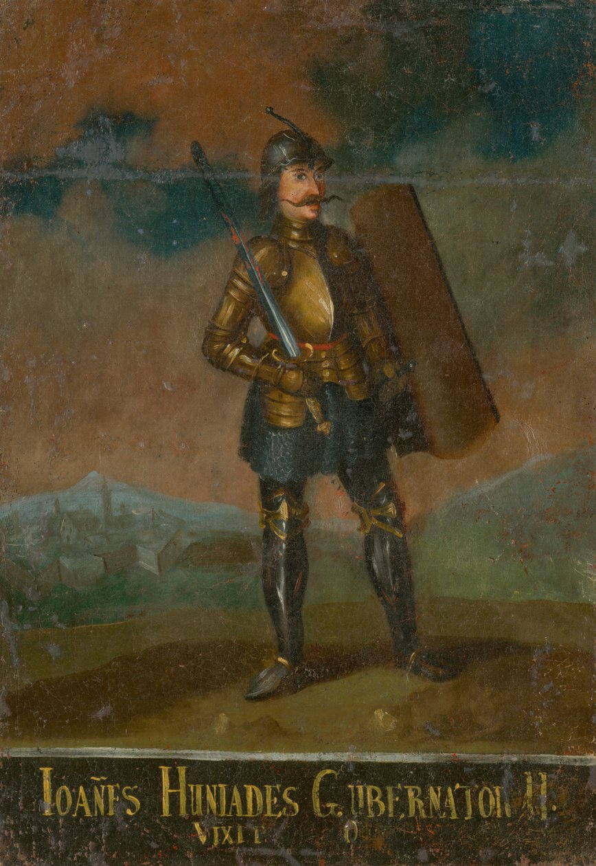 John Hunyadi, Voivode da Transilvânia, primeira metade do século XVIII. de Unbekannt