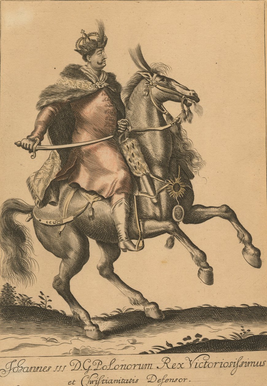 João III Sobieski 1629-1696, rei da Polônia e grão-duque da Lituânia, 1683 de Unbekannt
