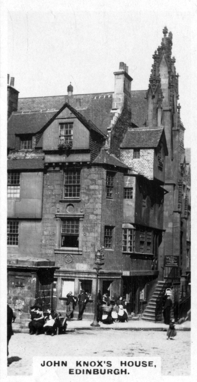Casa John Knoxs, Edimburgo, c1920s de Unbekannt