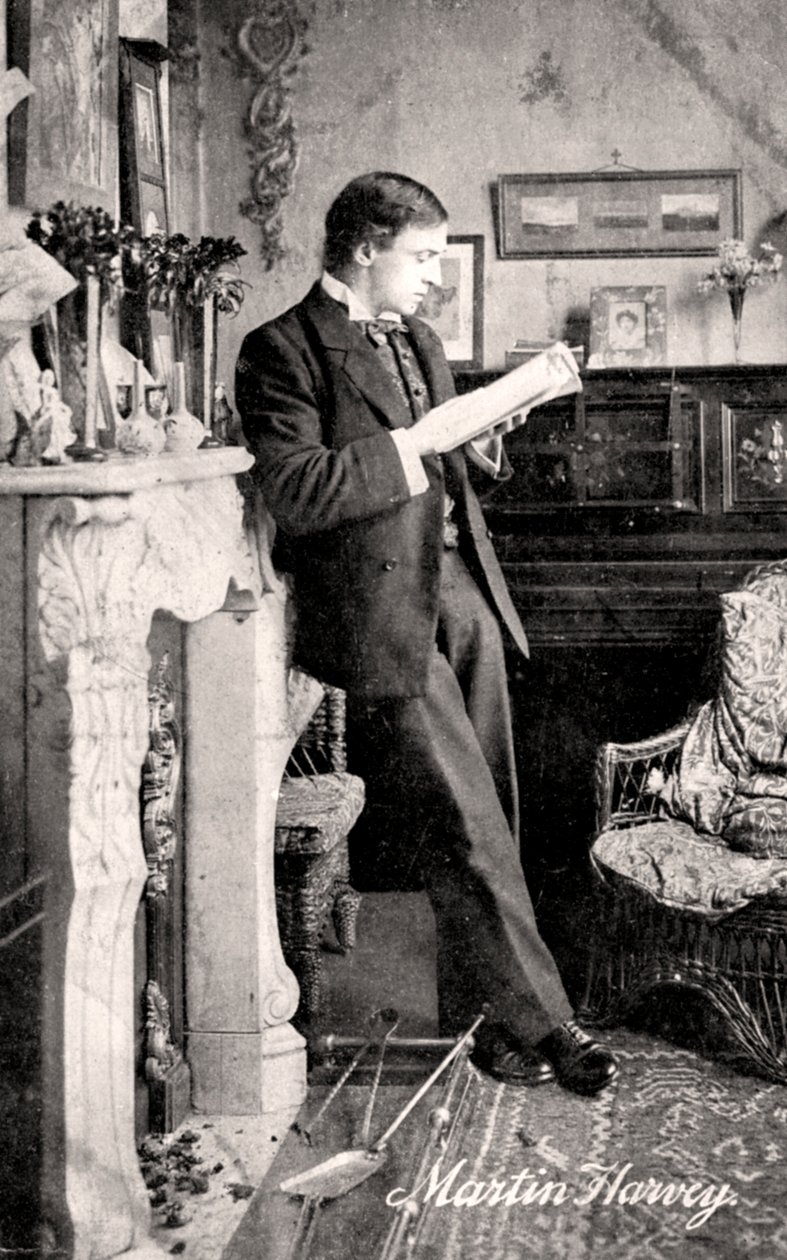 John Martin Harvey 1863-1944, ator inglês, início do século XX de Unbekannt