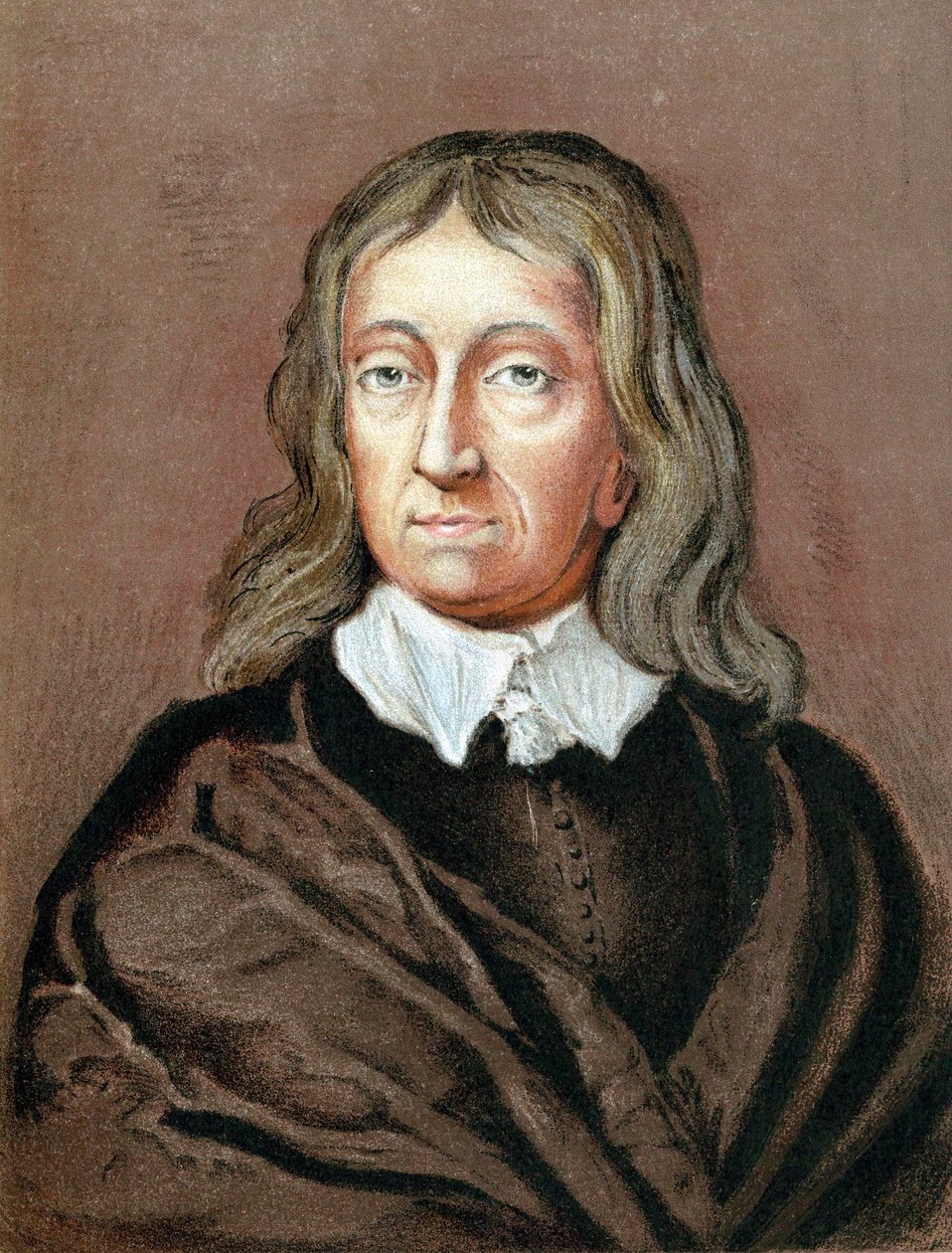 John Milton 1608-1674, poeta inglês, c1645-1674 de Unbekannt