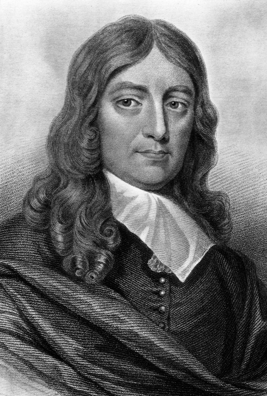 John Milton, poeta inglês, século XIX de Unbekannt