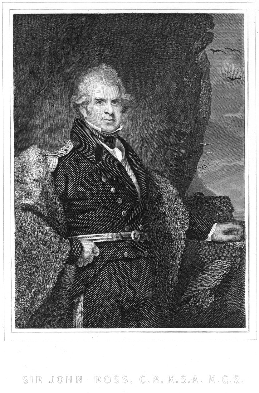 John Ross, explorador polar britânico e oficial da Marinha, século XIX de Unbekannt
