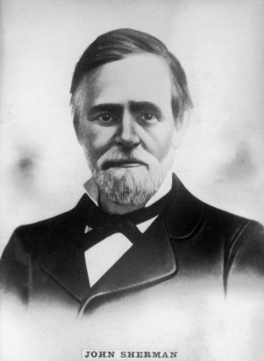 John Sherman 1823-1900, representante republicano americano e senador durante a guerra civil, c1910 de Unbekannt