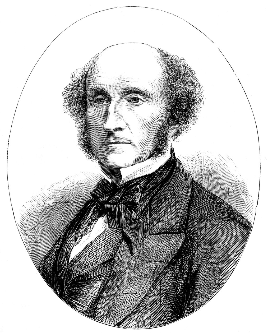 John Stuart Mill 1806-1873, reformador social britânico e filósofo de Unbekannt