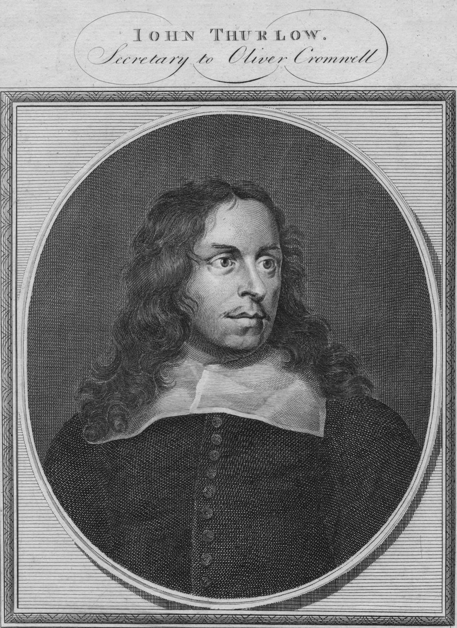 John Thurlow, Secretário de Oliver Cromwell, 1784. de Unbekannt