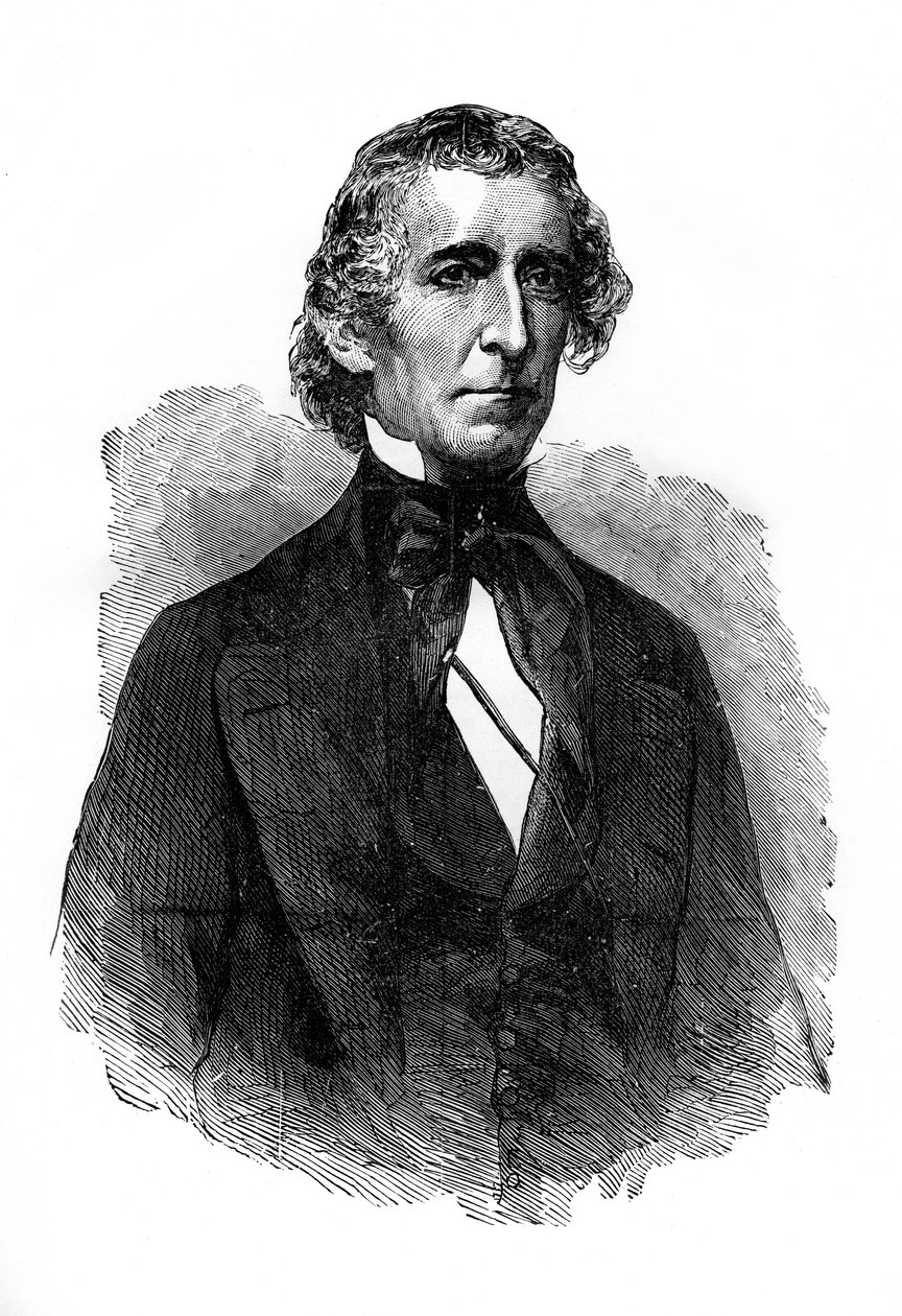 John Tyler, décimo presidente dos Estados Unidos, 1872 de Unbekannt