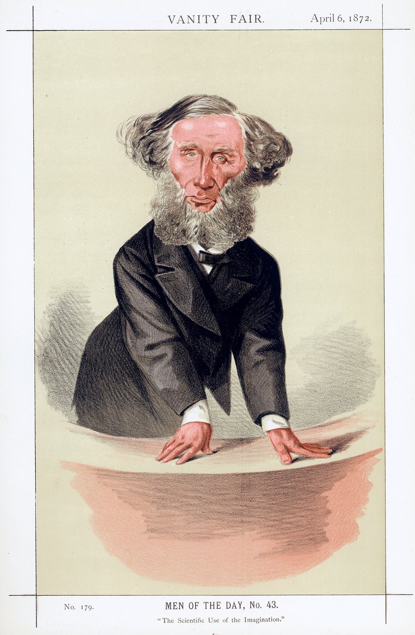 John Tyndall, físico britânico nascido na Irlanda, 1872 de Unbekannt