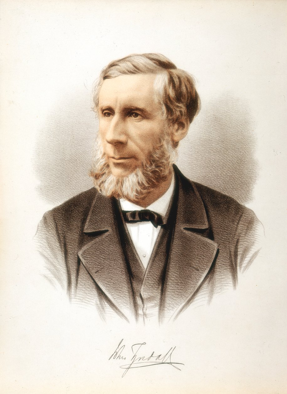 John Tyndall, físico britânico nascido na Irlanda e popularizador da ciência, c1880 de Unbekannt