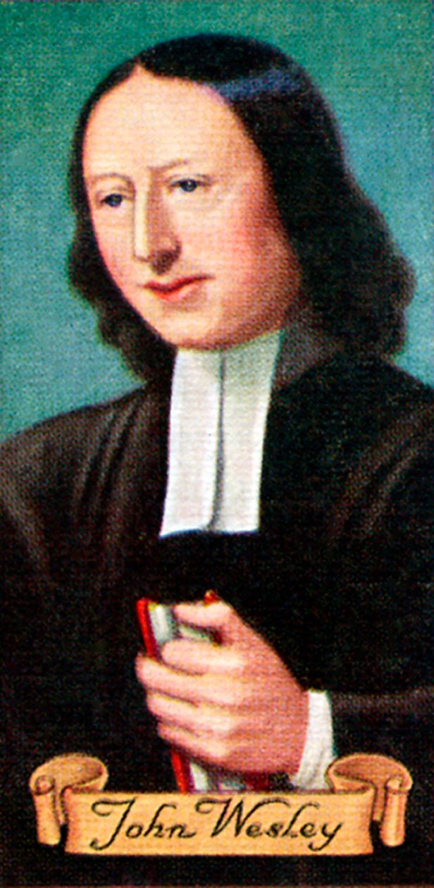 John Wesley, tirado de uma série de cartões de cigarro, 1935 de Unbekannt