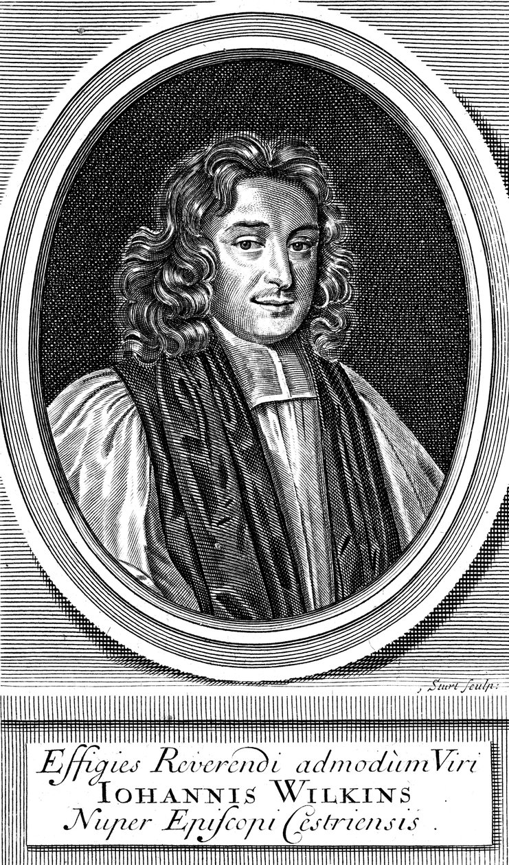 John Wilkins, clérigo e astrônomo inglês do século XVII de Unbekannt