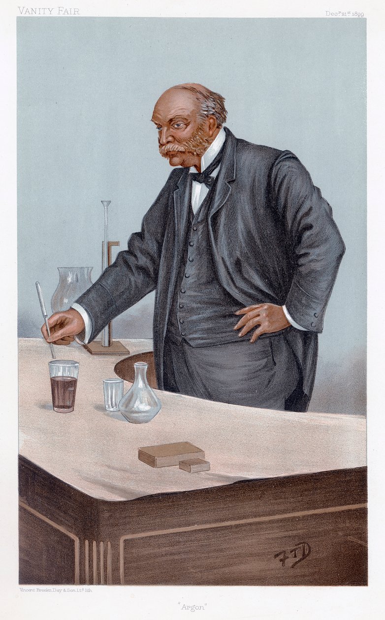 John William Strutt, 3º Barão Rayleigh, cientista britânico, 1899 de Unbekannt
