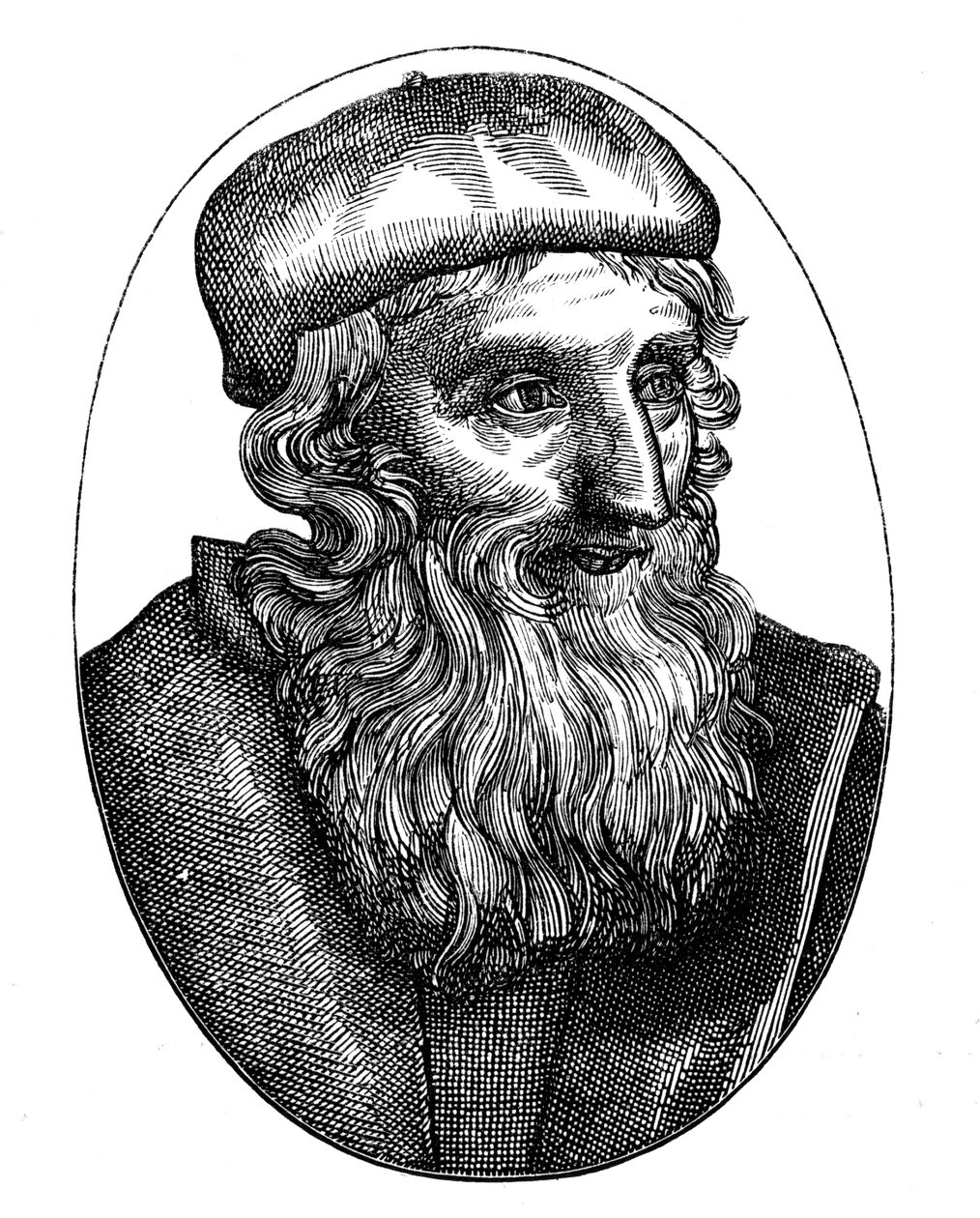 John Wycliffe, reformador religioso inglês do século XIV, século 16 de Unbekannt