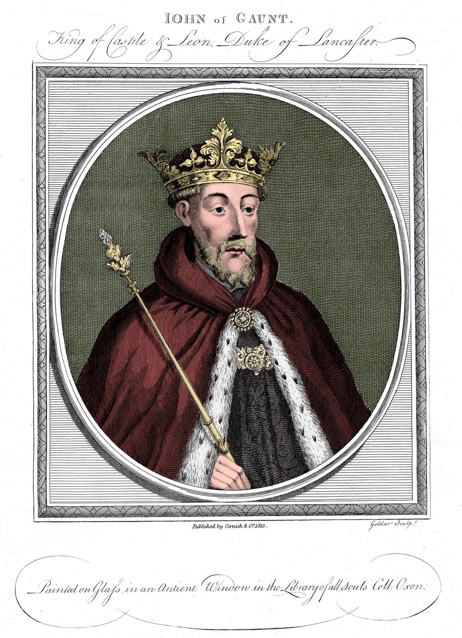 João de Gaunt, Duque de Lancaster 1340-1399 de Unbekannt