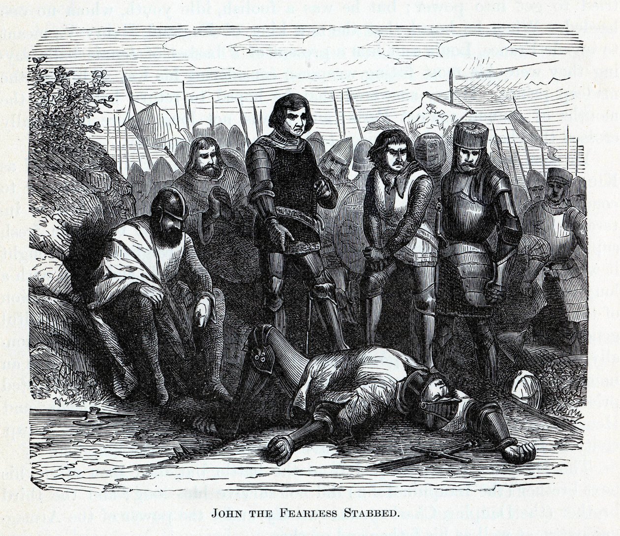 João, o destemido, esfaqueado, 1882 de Unbekannt