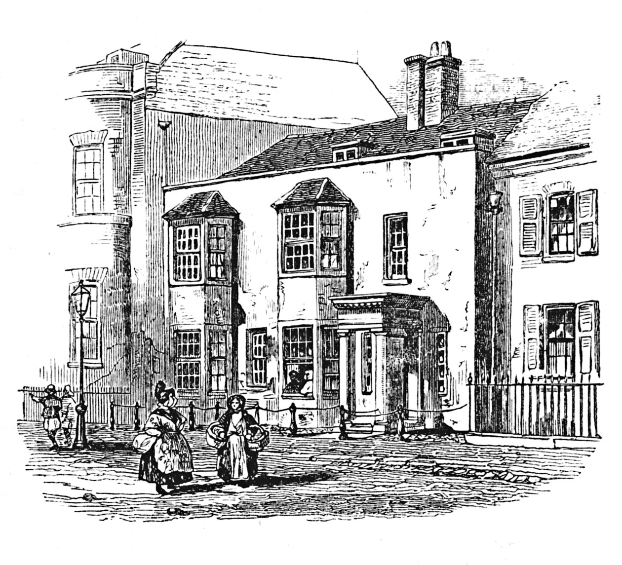 Residência Johnsons em Brightelmstone, 1907 de Unbekannt
